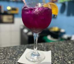 Foto do drink dragon fruit